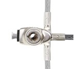 StarTech.com Antivol pour Ordinateur Portable Compatible Slot Noble Wedge ®, Câble de Verrouillage de 1,5m, Sécurité Antivol pour PC Portable, Câble en Acier Résistant aux Coupures, Serrure à Clé
