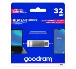 Goodram ODA3 unidad flash USB 32 GB USB Type-A / USB Type-C 3.2 Gen 1 (3.1 Gen 1) Plata