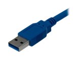 StarTech.com Câble SuperSpeed USB 3.0 A vers B de 1m - Mâle / Mâle - Bleu