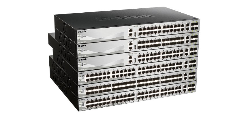 D-Link DGS-3130-30PS/E commutateur réseau Géré L3 Gigabit Ethernet (10/100/1000) Connexion Ethernet, supportant l'alimentation via ce port (PoE) Gris