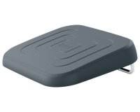 Repose-pieds, réglable en hauteur, gris foncé