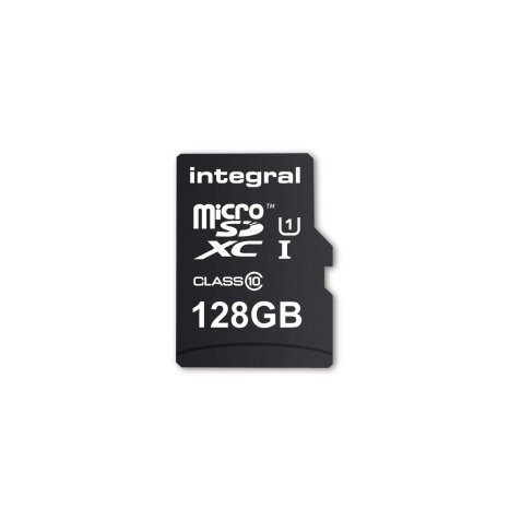 Integral 128GB MICRO SD CARD SMARTPHONE AND TABLET MICROSDHC/XC with Read speed up to 80MB/s 128 Go MicroSD UHS-I Classe 10