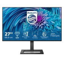 Philips E Line 275E2FAE/00 computer monitor 68,6 cm (27") 2560 x 1440 Pixels Quad HD LED Zwart