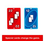 Games UNO Zero Card Game for Kid, Adult & Family Nights, Parties & Travel, Includes Deck & Scorecard