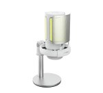 Trust GXT 238W Auron Gris, Blanc Microphone pour podcast