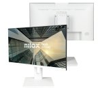 Nilox NXM24REGWEB01W pantalla para PC 60,5 cm (23.8") 1920 x 1080 Pixeles Full HD LED Blanco