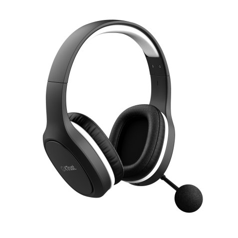 Trust GXT 391 Thian Casque Avec fil &sans fil Arceau Jouer USB Type-C Noir, Blanc