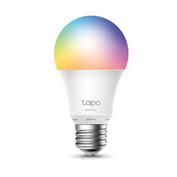TP-Link Tapo L530E Smart Lighting Intelligente Glühbirne 8,7 W Metallisch, Weiß WLAN