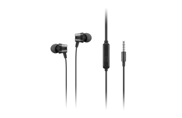 Lenovo 4XD1J77352 auricular y casco Auriculares Alámbrico Dentro de oído Oficina/Centro de llamadas Negro