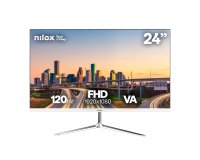 Nilox NXM24FHD1201W Monitor PC 60,5 cm (23.8") 1920 x 1080 Pixel Full HD LED Bianco