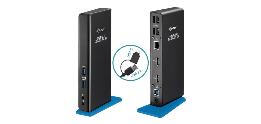 i-tec USB 3.0/USB-C Dual HDMI Docking Station
