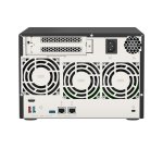 QNAP TVS-675 NAS Tower ZhaoXin KaiXian KX-6000 KX-U6580 8 Go DDR4 0 To QuTS hero Noir
