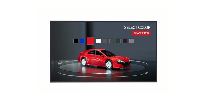LG 32TNF5P-B Signage Display Interactive flat panel 81.3 cm (32") LED 500 cd/m² Full HD Black Touchscreen WebOS