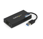 StarTech.com Adaptateur vidéo multi-écrans USB 3.0 vers HDMI - Carte graphique externe certifié DisplayLink - Ultra HD 4k