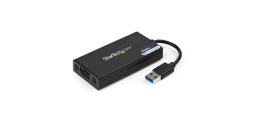 StarTech.com USB 3.0 to HDMI Adapter - 4K 30Hz Ultra HD - DisplayLink Certified - USB Type-A to HDMI Display Adapter Converter for Monitor - External Video & Graphics Card - Mac & Windows