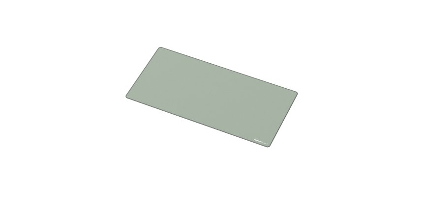 Sottomano da scrivania Breyta - 40 x 80cm - verde salvia - Fellowes