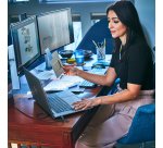 HP ZBook Studio G11 Intel Core Ultra 7 155H Workstation mobile 40,6 cm (16") WQUXGA 32 GB DDR5-SDRAM 1 TB SSD NVIDIA RTX 3000 Ada Wi-Fi 7 (802.11be) Windows 11 Pro AI Workstation, AI PC Grigio