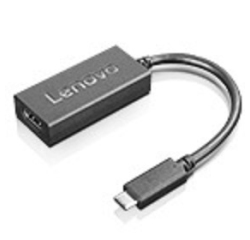 Lenovo 4X90M42956 câble vidéo et adaptateur VGA (D-Sub) USB Type-C Noir