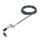 StarTech.com Lot de 25 Antivols Universels de 2m pour Ordinateur Portable, Serrure Universelle à Clé Maîtresse, Sécurité Informatique, Compatible avec Noble Wedge®/Nano/K-Slot, Câble Antivol Résistant aux Coupures