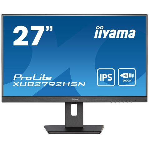 iiyama ProLite XUB2792HSN-B5 (EOL) computer monitor 68,6 cm (27") 1920 x 1080 Pixels Full HD LED Zwart