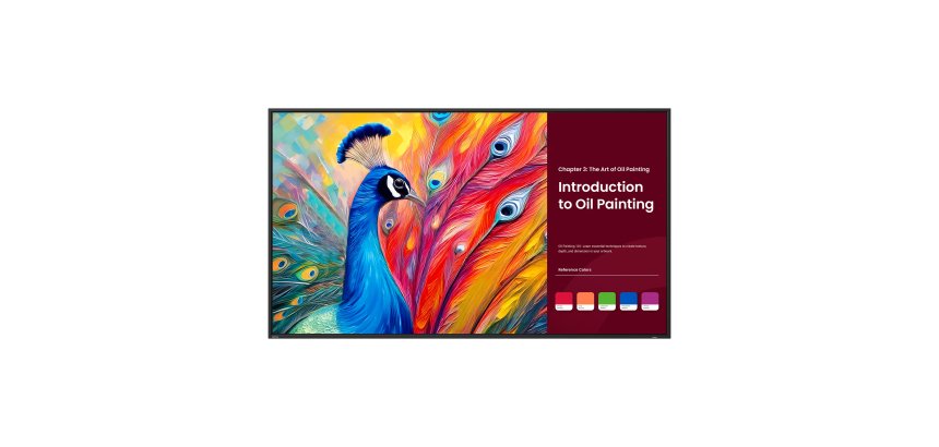 BenQ SH5504 Pannello piatto per segnaletica digitale 139,7 cm (55") LCD 800 cd/m² 4K Ultra HD Nero Processore integrato Android 24/7