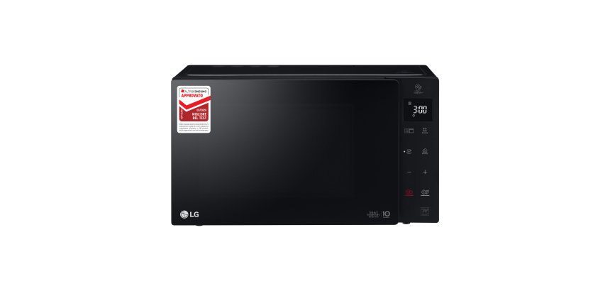 LG MH6535GIB forno a microonde Nero Microonde combinato Superficie piana 25 L 1100 W