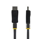 StarTech.com Câble DisplayPort 1.2 de 5 m - Câble DisplayPort Certifié VESA 4K x 2K Ultra HD - Câble DP à DP pour Moniteur - Cordon Vidéo/Affichage DP - Connecteurs DP à Verrouillage