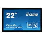 iiyama ProLite TF2234MC-B7X flat PC screen 54.6 cm (21.5") 1920 x 1080 pixels Full HD LED Multi-touch Black