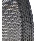 StarTech.com Guaina per cavi da 3 m con chiusura a strappo, accorciabile, diametro 3 cm, organizzatore per cavi di rete / guaina per fasci di cavi / robusto avvolgicavo con maglia in poliestere, Nero