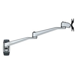 StarTech.com Wall Mount Monitor Arm - Articulating Ergonomic VESA Wall Mount Monitor Arm - 20" (52cm) Long - Single Display up to 34" (30.9lb/14kg) - Swivel/Tilt/Rotate - Adjustable Screen Mount - TAA