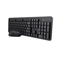 Trust Ody II keyboard Mouse included Universal QWERTY Italian Black