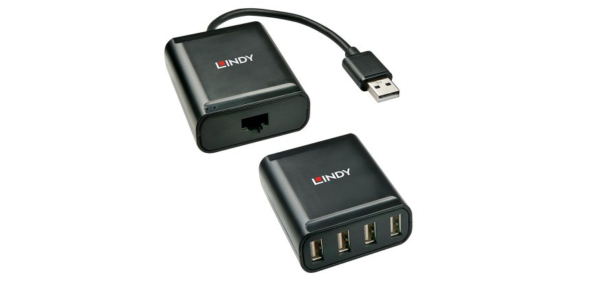 Lindy 42679 hub de interfaz USB 2.0 Negro