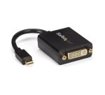 StarTech.com Mini DisplayPort naar DVI Adapter, Mini DP naar DVI-D Converter, 1080p, VESA Gertificeerd, mDP of Thunderbolt 1/2 Mac/PC naar DVI Monitor, mDP 1.2 naar DVI Single-Link Dongle