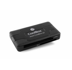 CoolBox CRE 050 lector de tarjeta USB 2.0 Negro