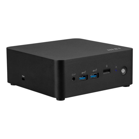 MSI Cubi NUC 1M Intel Core 3 100U HDD+SSD Mini PC Negro