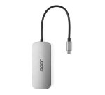 Acer 7in1 Type C Dongle Cablato USB 3.2 Gen 1 (3.1 Gen 1) Type-C Argento