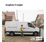 Imou Cruiser 2C 2K (3MP) - Telecamera Wi-Fi Esterno Motorizzata 360° - Visione Notturna a Colori, IP66, Tracciamento Intelligente, Rilevamento Umano con Faretto e Sirena, Audio Bidirezionale