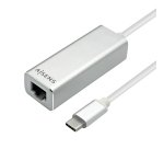 AISENS Conversor USB 3.1 Gen1 A USB C A Ethernet Gigabit 10/100/1000 Mbps, 15cm