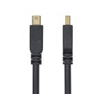 StarTech.com Cable Mini DisplayPort a DisplayPort 1.4 de 3m - 8K 60Hz - HBR3 - Adaptador MiniDP a DisplayPort - UHD 4K 120Hz - mDP a DP - Cable para Monitor DisplayPort