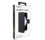 Celly WALLY mobile phone case 16.3 cm (6.4") Wallet case Black
