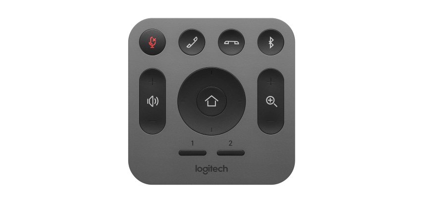 Logitech MeetUp télécommande RF sans fil Webcam Appuyez sur les boutons