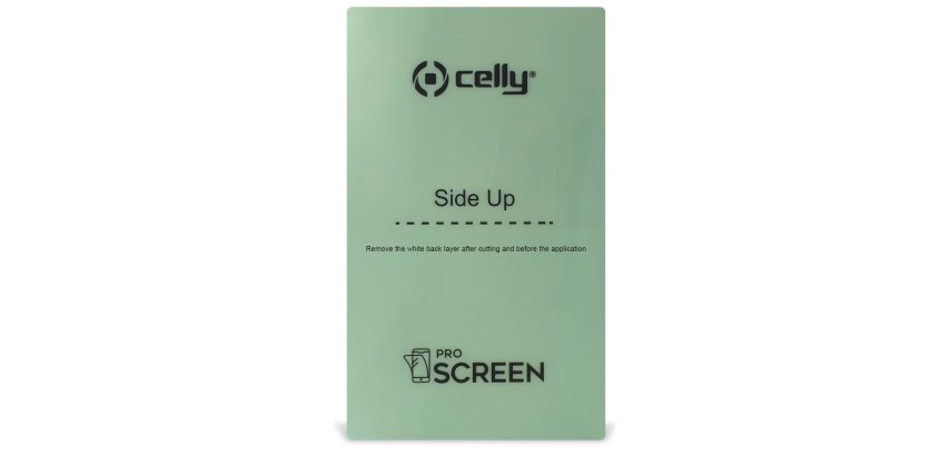 Celly PROFILM100 protezione per lo schermo e il retro dei telefoni cellulari Pellicola proteggischermo trasparente Universale 100 pz