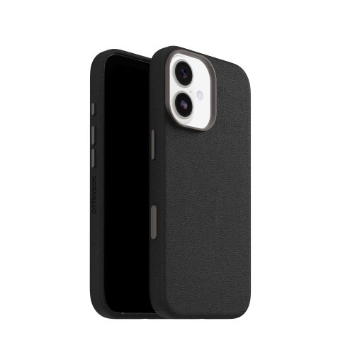OtterBox Symmetry Cactus Leather Camera Control Apple iPhone 17 Noir Ash