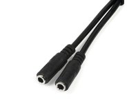 StarTech.com Adaptateur pour Casque avec Prises Séparées pour Écouteurs et Microphone - 3,5mm 1x 4 Broches vers 1x 3 Broches et 1x 2 Broches - M/F