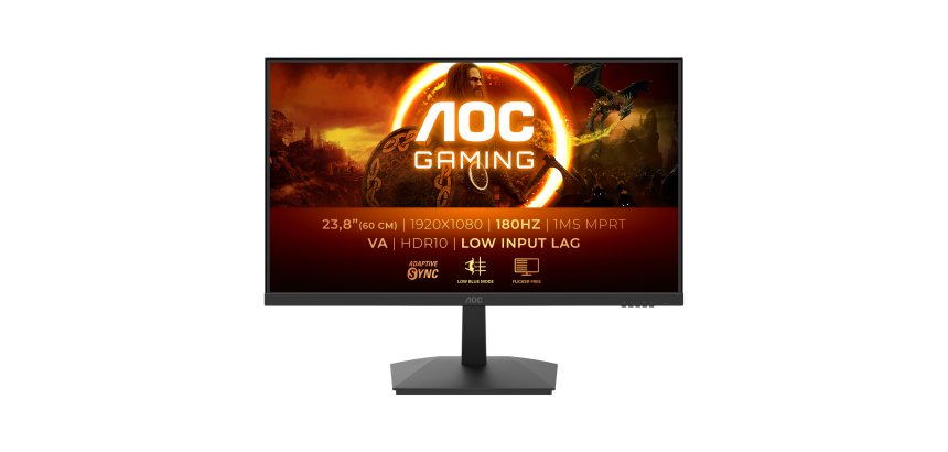 AOC G1 24G15N2 écran plat de PC 60,5 cm (23.8") 1920 x 1080 pixels Full HD LCD Noir