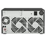 QNAP TS-873A NAS Tower Ryzen Embedded V1500B 8 Go DDR4 0 To QNAP Turbo System Noir