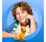 MEGA Pokémon Build & Show Charmander toy building set, 4 inches tall,