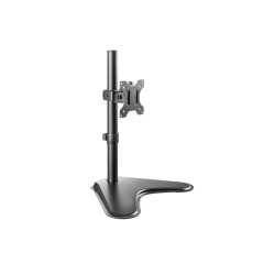 V7 Soporte de sobremesa independiente para una pantalla de 13 a 32", con función de inclinación, giro y volteo, VESA desmontable de 100 × 100