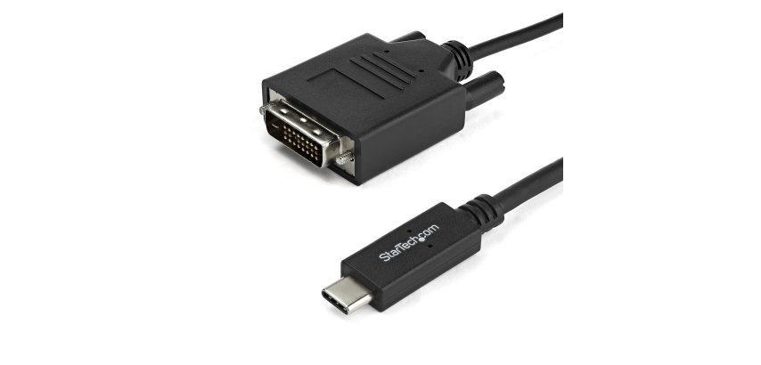 StarTech.com Câble adaptateur USB-C vers DVI-D de 1 m - 1920 x 1200