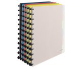 Protège-documents VIVIDA, A4, 25 pochettes, assorti